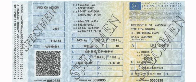 Jak zdobyć dowód rejestracyjny