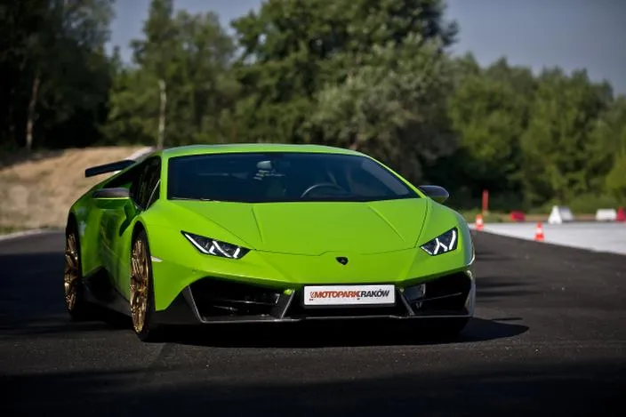 Spalanie Lamborghini Huracan