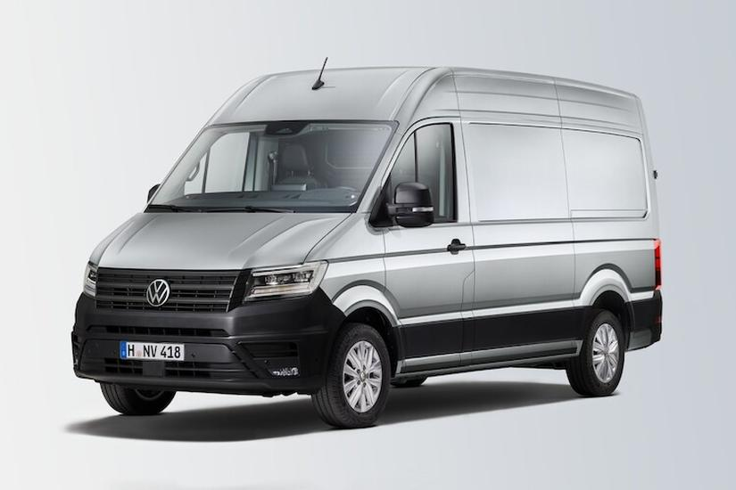 VW Crafter wymiary i pojemność