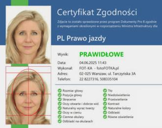 Zdjęcie do prawa jazdy